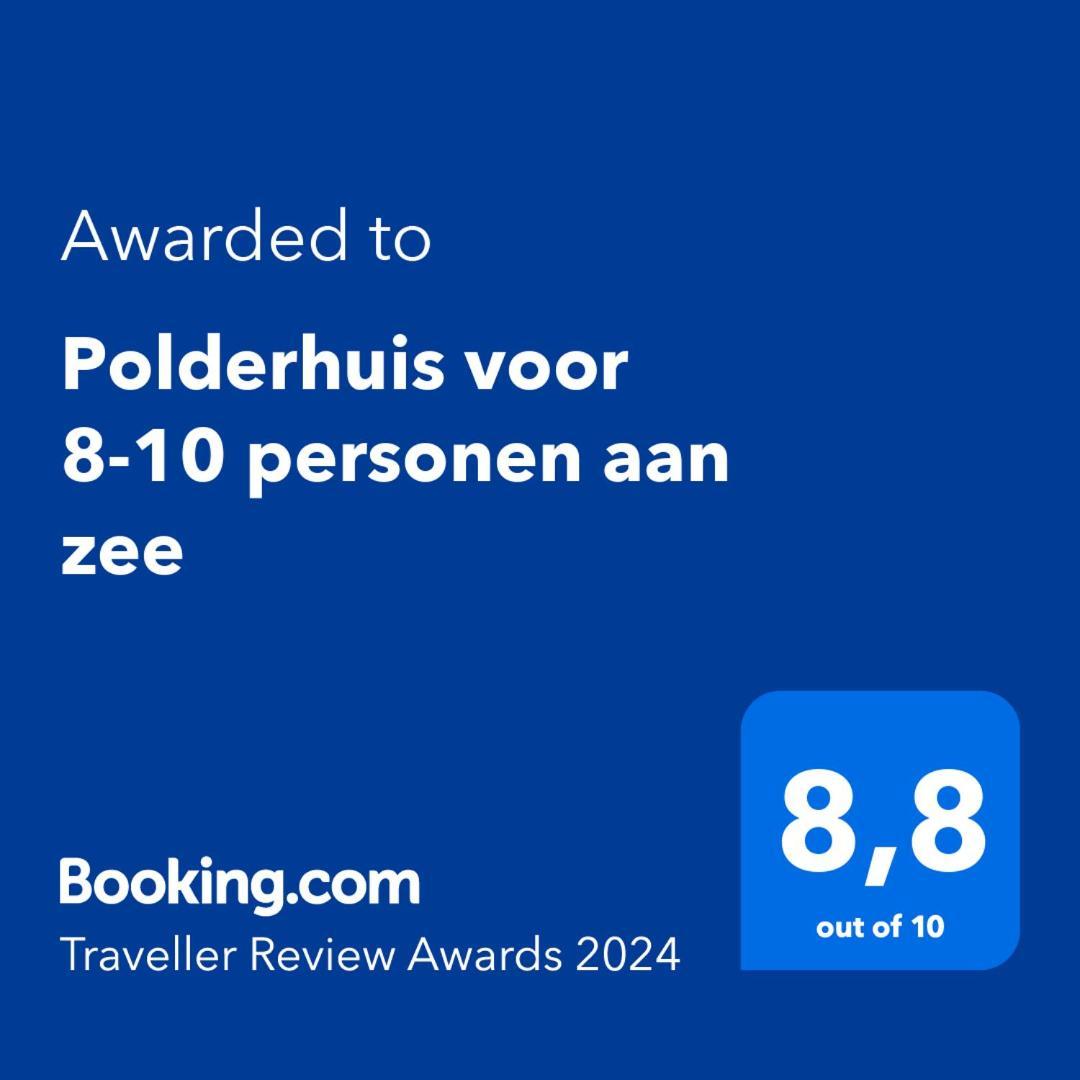 Polderhuis Voor 8-10 Personen Aan Zee Nieuwvliet Exterior photo